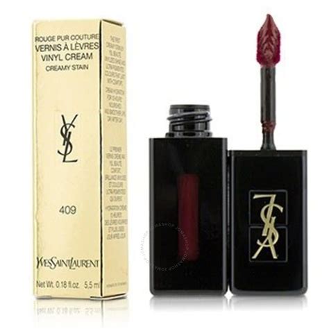 ysl lip stain 409|Yves Saint Laurent Vinyl Cream Lip Stain .